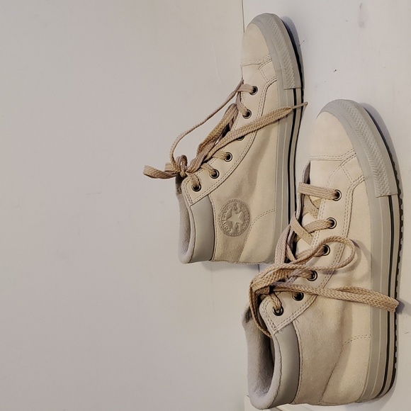 Converse Chuck Taylor All Star PC Boot Hi Sneakers In Suede Size 8 - Picture 3 of 9